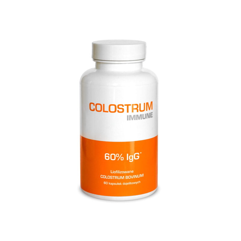 Colostrum Immune 60% IgG 60 kapsułek dojelitowych