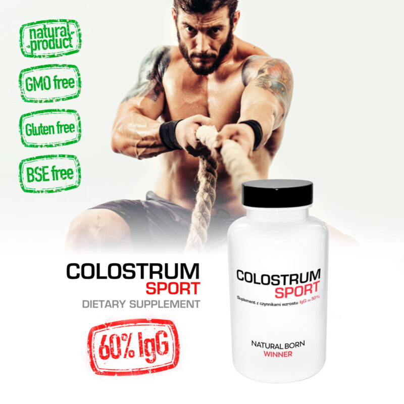 Colostrum Sport 60 kapsułek dojelitowych - obrazek 5