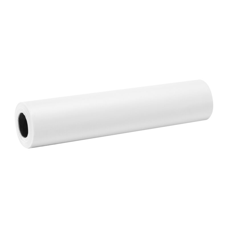 Jednorazowy podkład medyczny włokninowy laminowany 80cm x 50m biały