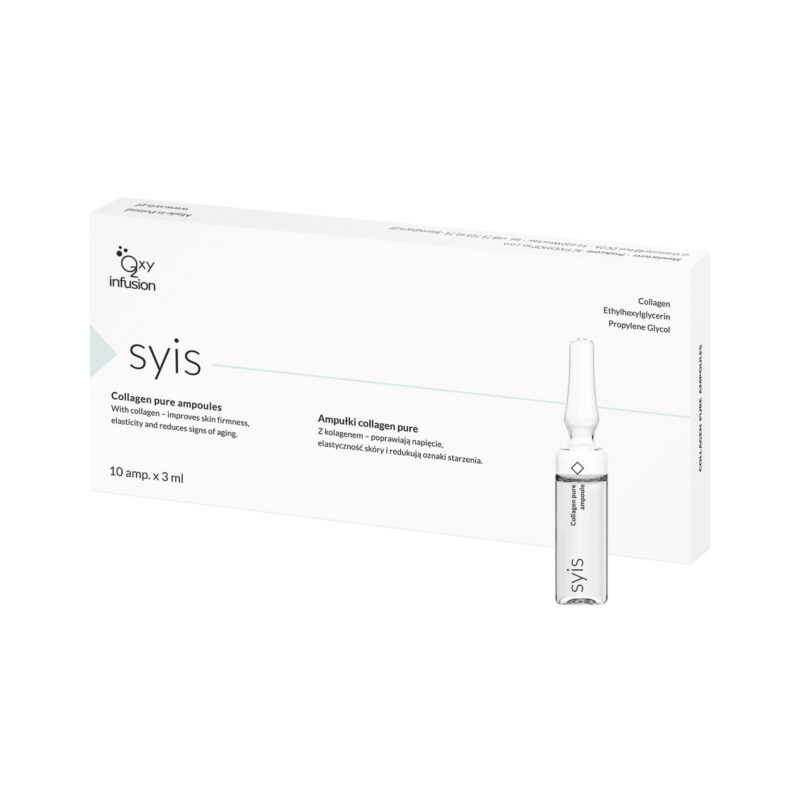 Syis ampułki pure collagen 100 % 10 x 3 ml